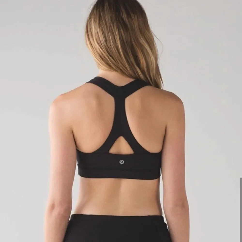 Lululemon Fast Lane Sports Bra Black